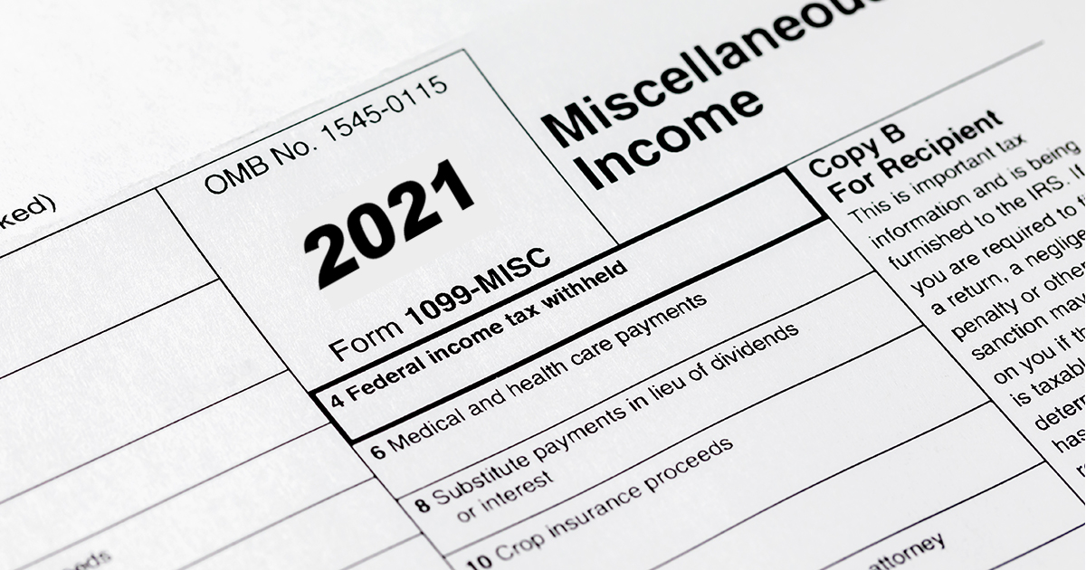 Form 1099 Instructions Office Of The Comptroller